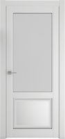 Межкомнатная дверь полотно глухое Эко-шпон Мюнхен 800 белый кипарис