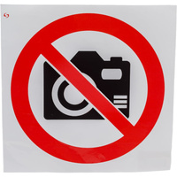 Знак Стандарт Знак Фото и видеосъемка запрещена