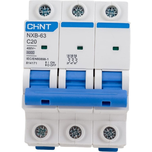 Автоматический выключатель CHINT NXB-63