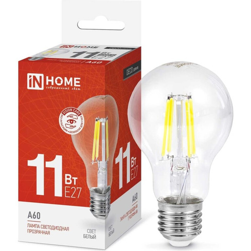 Светодиодная лампа IN HOME LED-A60-deco