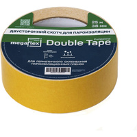 Двусторонняя клейкая лента для пароизоляции Megaflex double tape