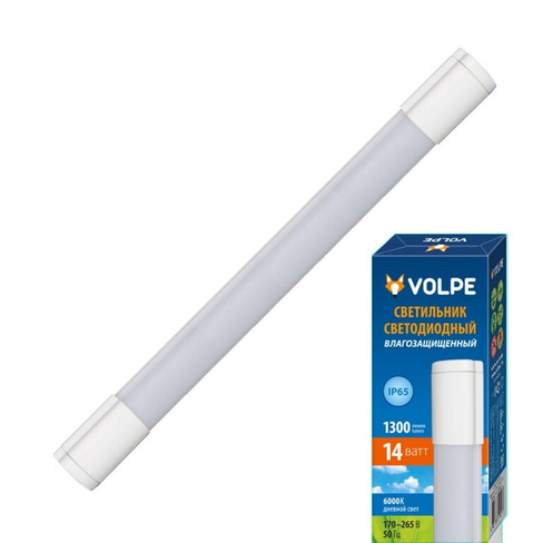Накладной светодиодный светильник Volpe ULT-Q218 14W/DW IP65 WHITE