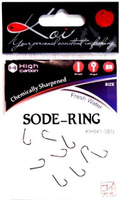 Крючок "KOI" Sode-Ring (10 шт), KH841 (4BN, размер 14 (INT)/4 (AS))