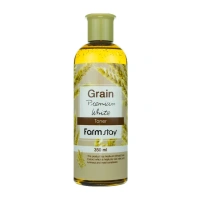 FARMSTAY Тонер выравнивающий для лица с экстрактом ростков пшеницы / GRAIN PREMIUM WHITE TONER 350 мл