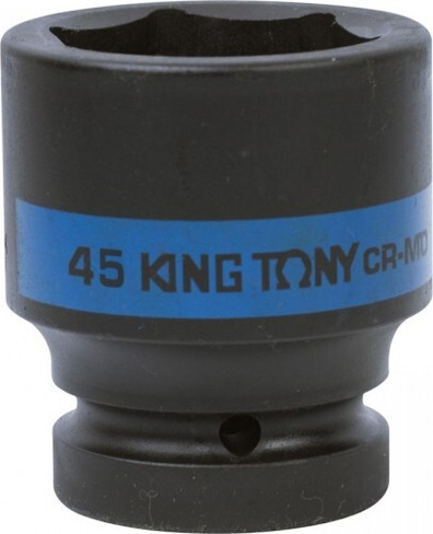 Головка торцевая ударная KING TONY 6-гранная 1", 45 мм [853545M]