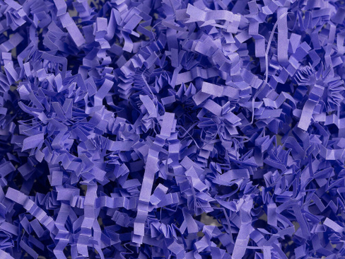 Универсальный бумажный наполнитель пергамент фиолетовый гофрированный 1 кг
