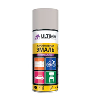 Эмаль аэрозольная универсальная Ultima, цвет светло-серый RAL 7035, 520 мл