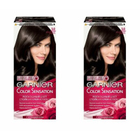 Garnier Краска для волос Color Sensation, тон 3.0 Роскошный каштан, 110мл, 2 шт GARNIER