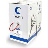 Одножильный кабель Cabeus UTP-4P-Cat.5e-SOLID-LSZH-RD