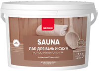 Лак Sauna акриловый для бань и саун NEOMID (2.5л)