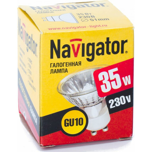 Галогенная лампа Navigator 94 225 JCDRC 35W GU10 230V 2000h