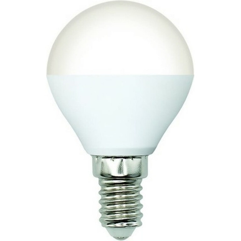 Светодиодная лампа Volpe LED-G45-5W/3000K/E14/FR/SLS