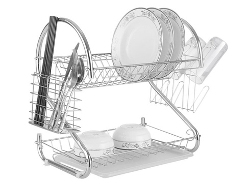 Двухуровневая сушилка для посуды Maestro MR-1025-38